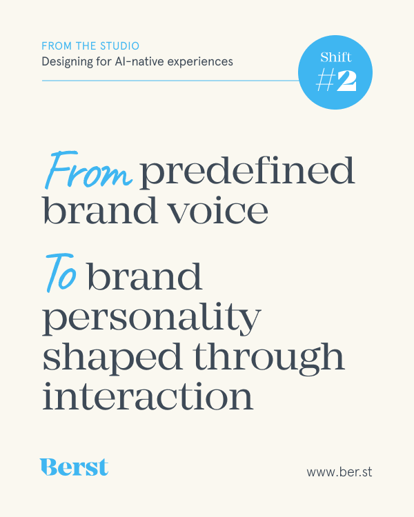 Designing for AI native products - Part 2