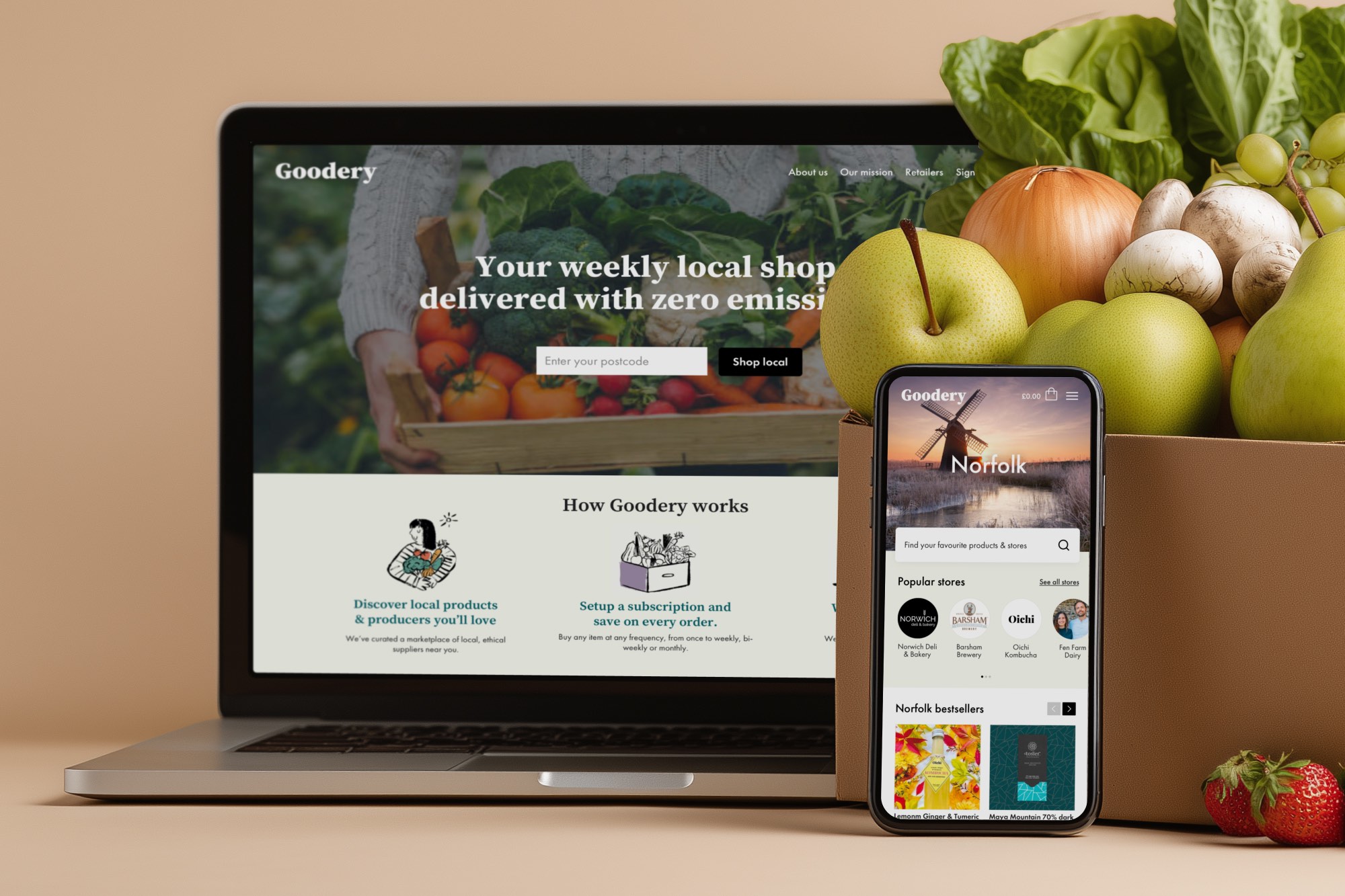 A local alternative to the big food chains