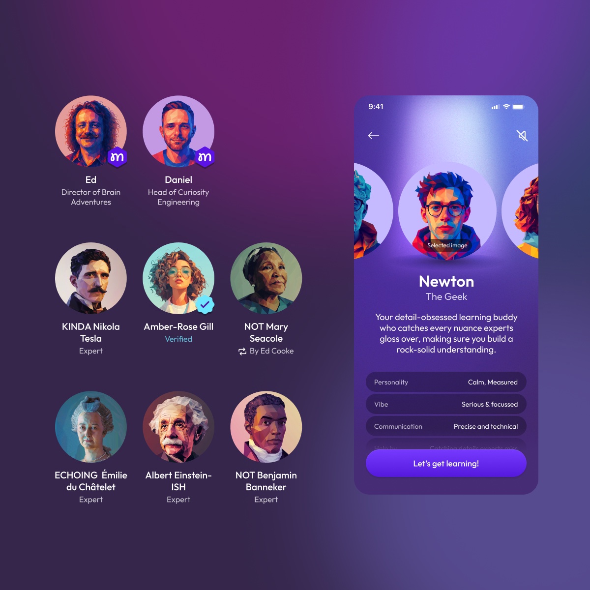 “A distinct style for the various characters in the platform”