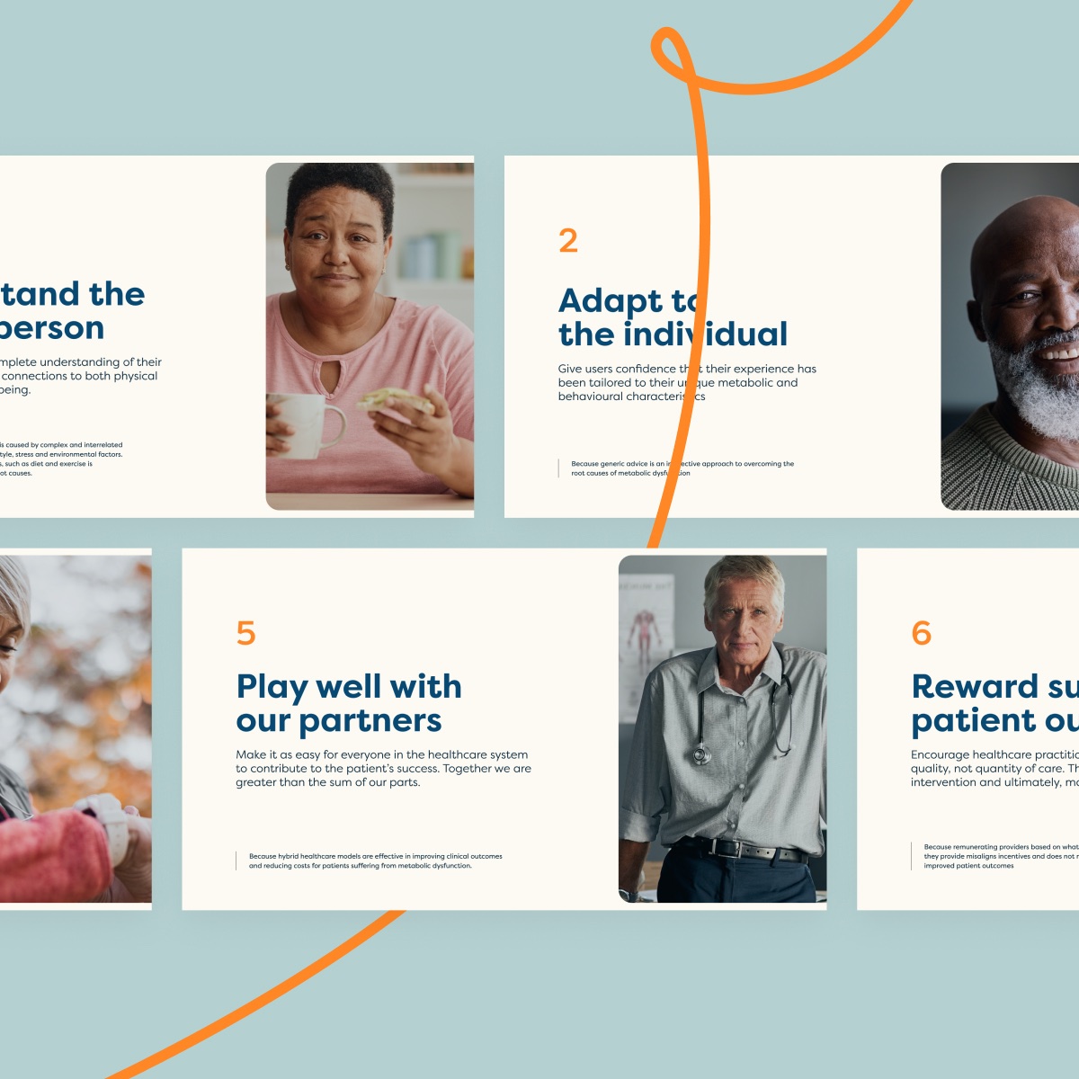 “Collection of outputs from Una Health experience vision”